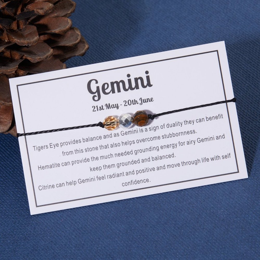 🆕Zodiac Sign Bracelets - Picture 10 of 11
